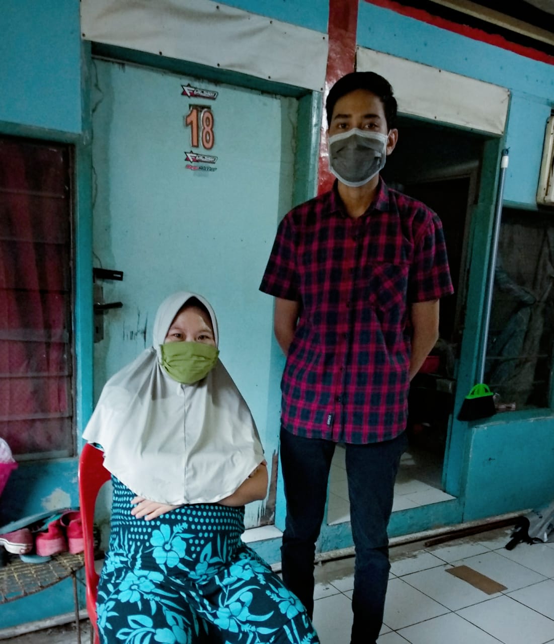Kunjungan pertama 1000 hari kehidupan bersama ibu Asrina