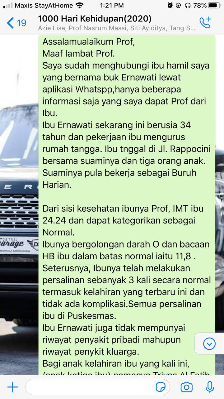 Melapor kepada Pembimbing