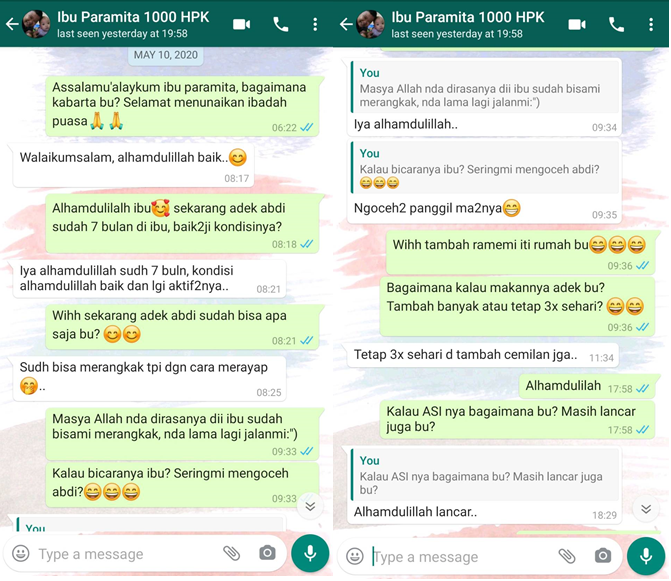 Abdi Sudah Mulai Mengoceh Memanggil Ibunya