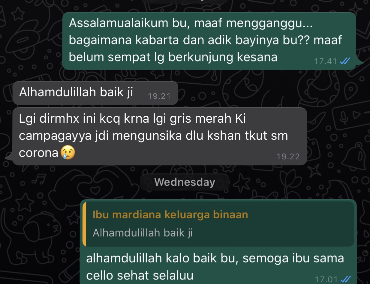 Akhirnya dapat kabar!