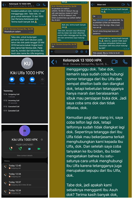 Dinamika untuk bertemu Ibu Ulfa (bagian 2)