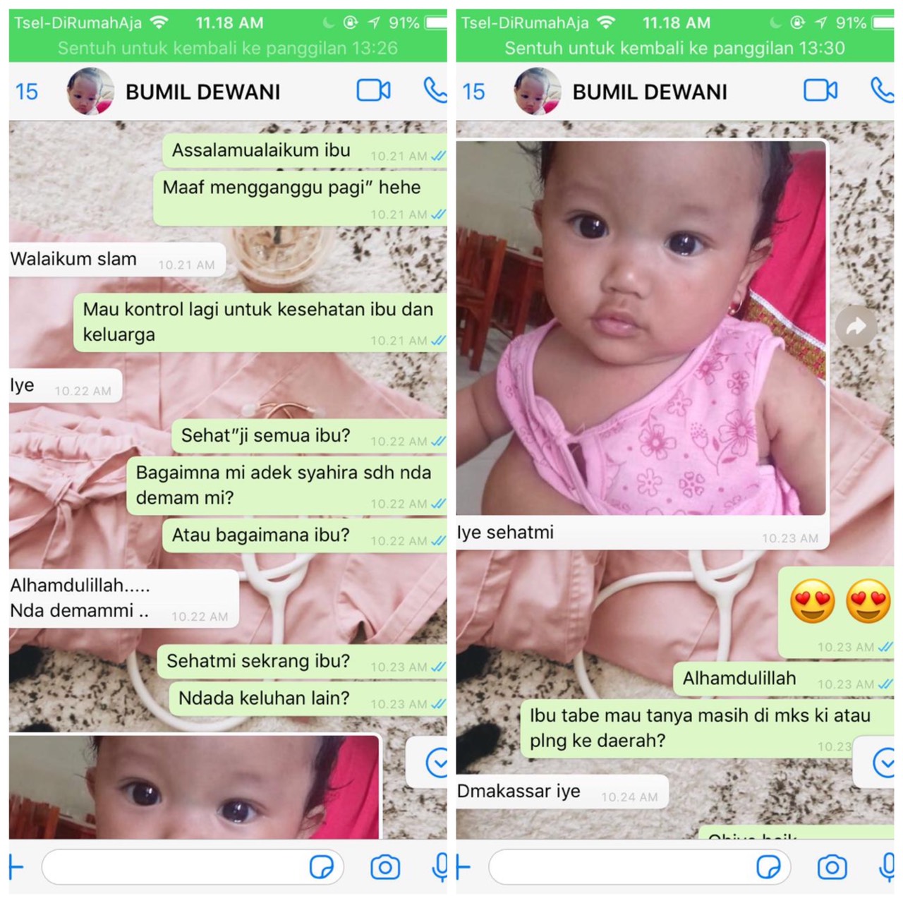 Tumbuh Kembang Adik Syahira
