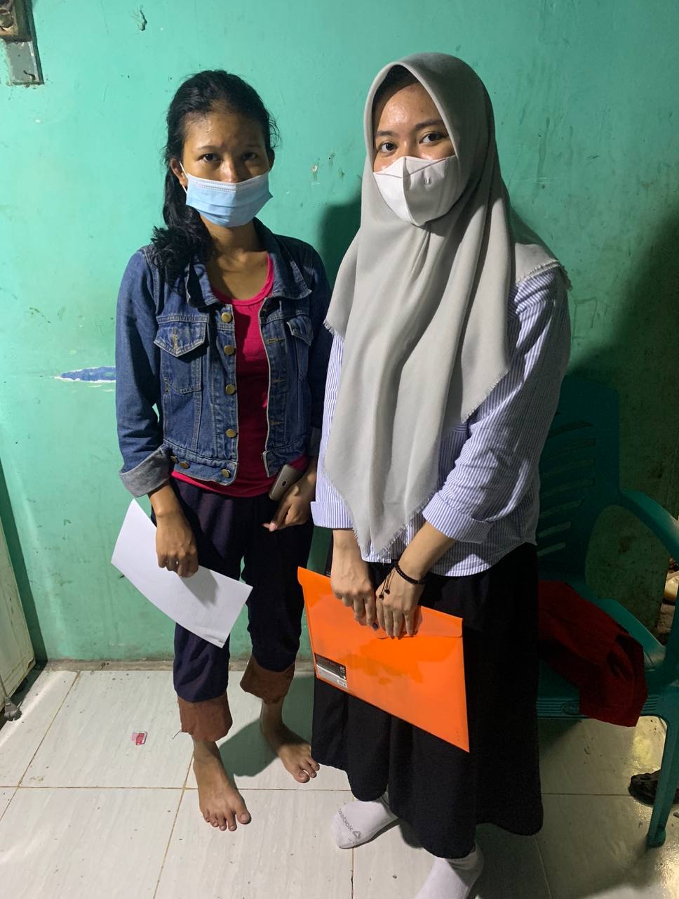 Kunjungan Pertama dengan Ibu Nur Annisa 