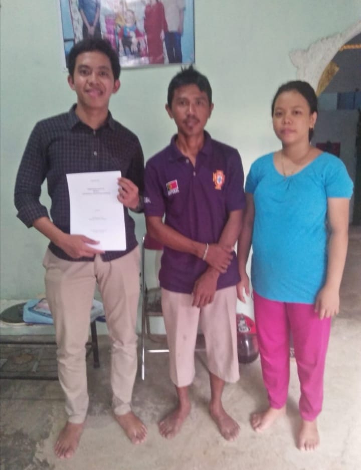 Kunjungan Pertama Ibu Faidah (4 Mei 2019)