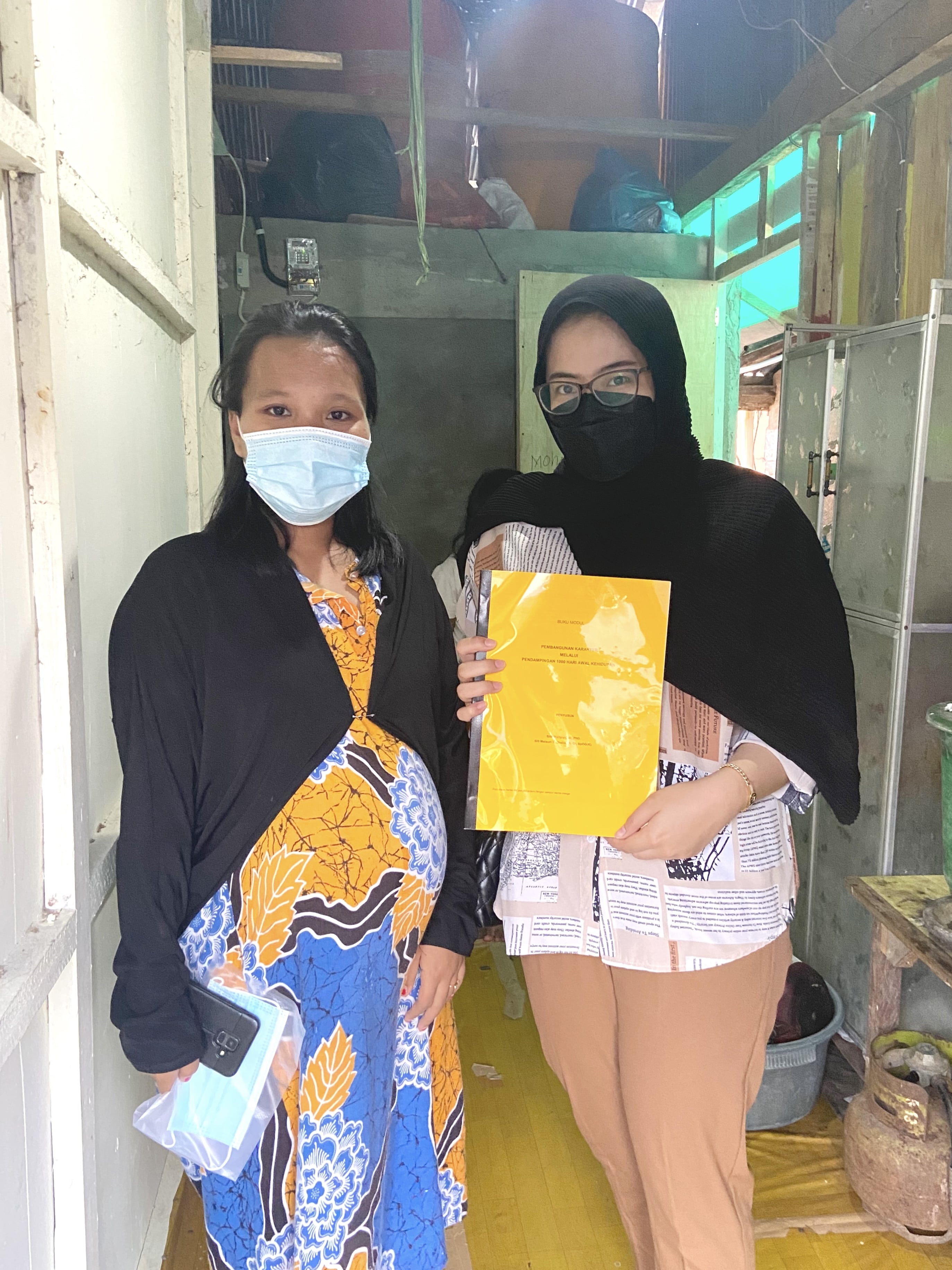 Kunjungan Pertama Program 1000 Hari Pertama Kehidupan Bersama Ibu Amel
