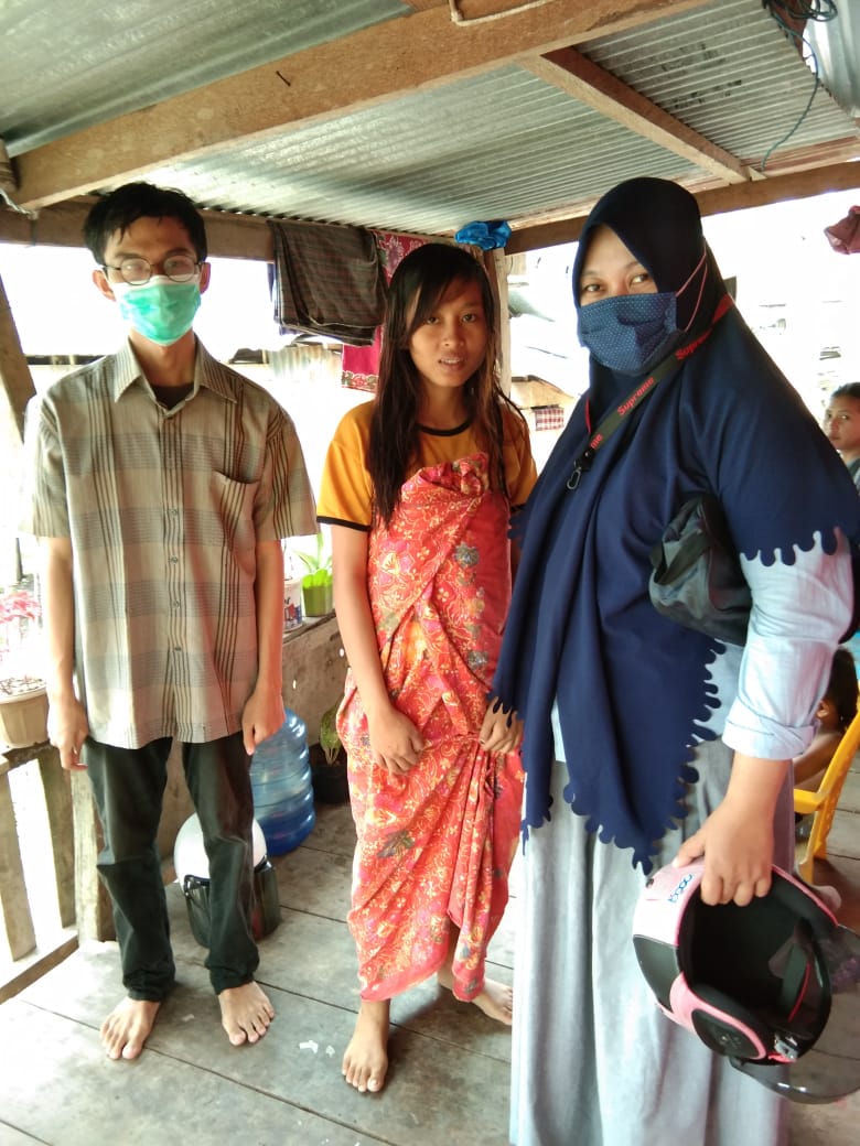 Kunjungan Pertama Program 1000 Hari Kehidupan Bersama Bidan Pembimbing di Kediaman Ibu Selphi