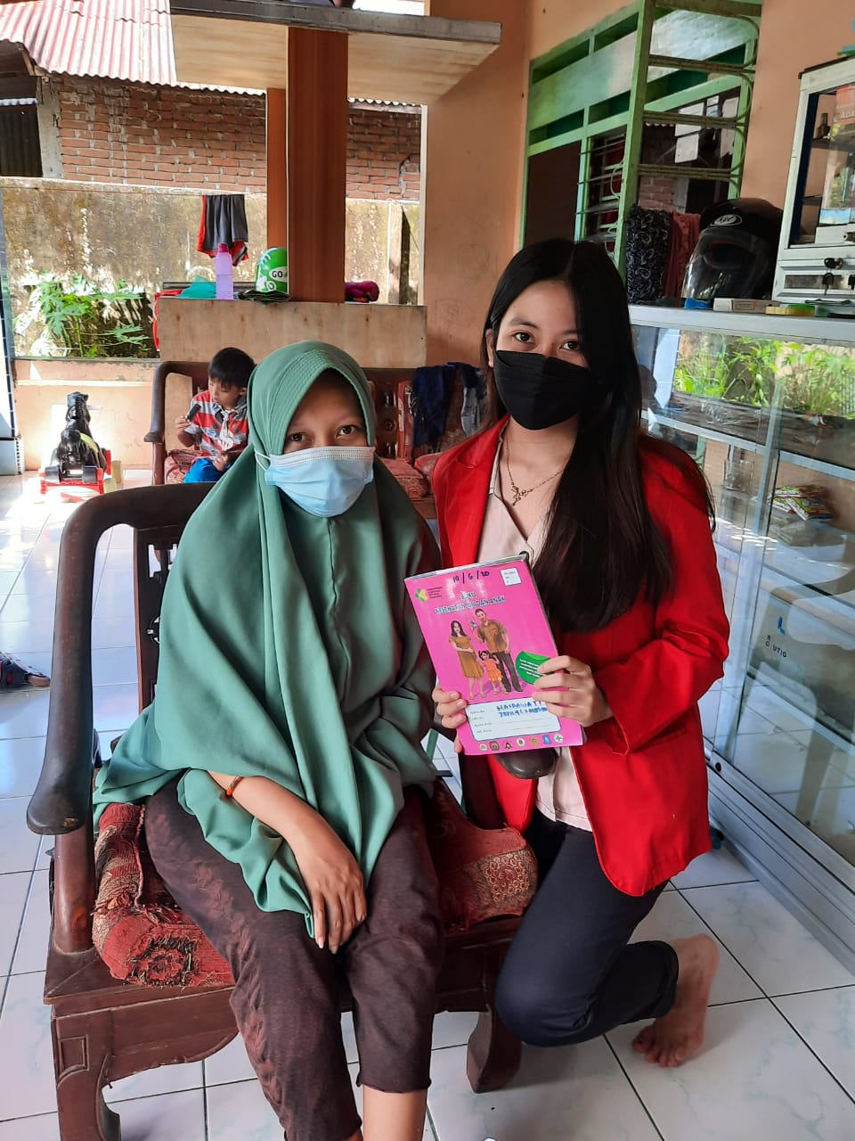 Kunjungan Pertama Program 1000 Hari Awal Kehidupan di Rumah Ibu Hasrawati