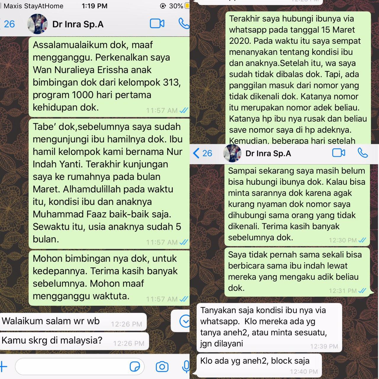 Diskusi Dengan Dosen Pembimbing